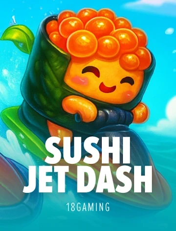 Sushi Jet Dash by 18 Gaming, RTP 96.9% slot