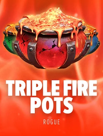 Triple Fire Pots by Rogue, RTP 95.9% slot
