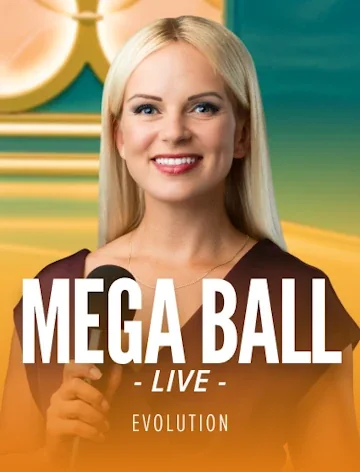 Mega Ball by Evolution, RTP 95.2% slot